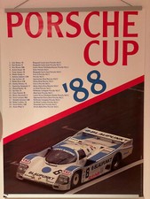 Porsche Cup ´88 – Joest Porsche 962 C - Original Porsche Poster Print Plakat