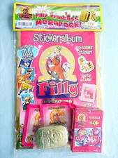 Filly Princess Megapack 2009 Stickeralbum Goldenes Filly Puzzel Dose Sticker NEU