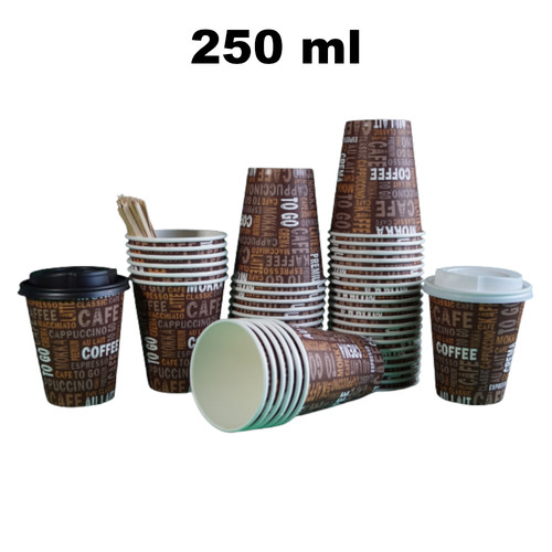Pappbecher 25l kaffeebecher - pappbecher,