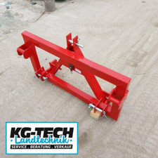 Dreipunktadapter Kat.1+2 , Schlepperdreieck auf Euroaufnahme, Frontladeradapter