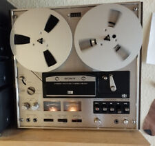 SONY TC-645 Tonbandmaschine, 3 Motoren, 3 Köpfe, 18cm,mit Haube und Zubehörpaket