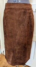 Wildlederrock Größe 38