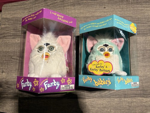 1998 white furby 1999 - 1999,