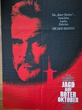 Jagd auf Roter Oktober ORIGINAL A1 Kinoplakat gefaltet: Sean Connery 