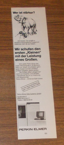 Seltene werbung perkin - seltene,