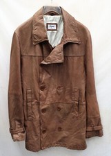 Lammnappa ledermantel braun - lammnappa,
