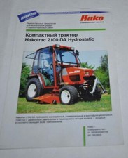 Hako Yanmar Tractor Traktor