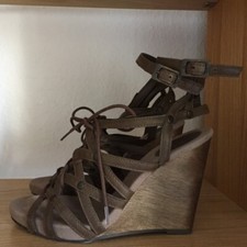 Sexy edc Sandalette/Wedges Gr. 39 - neuwertig #plateauabsatz #highheels