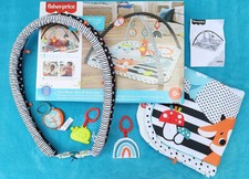 Fisher Price Kontrast-Spieldecke Tierfreunde HBP41 Ab Geburt 0+ Spielmatte