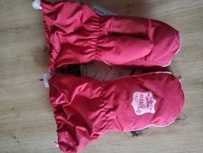 Kinderfäustlinge in rot Gr