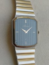 Alpina Swiss Made Damenuhr Armbanduhr Quartz Uhr Vintage Metallarmband P11.