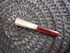 Zigarettenspitze antik Zigarettenhalter Silber 835   9 cm lang