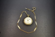 antike Spindeltaschenuhr und