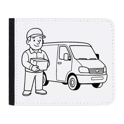 Geldbörse delivery man - "delivery,