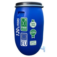 Regentonne weithalsfass 120l - regentonne,