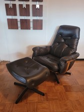 Vintage Lounge Sessel Leder