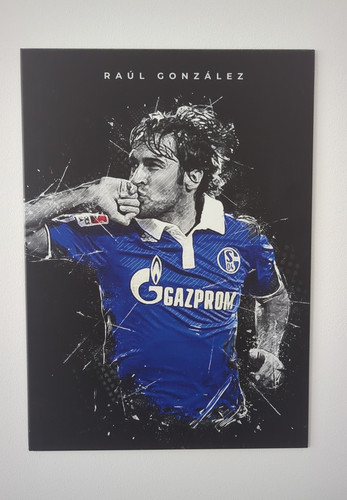 Displate schalke raúl - fc,