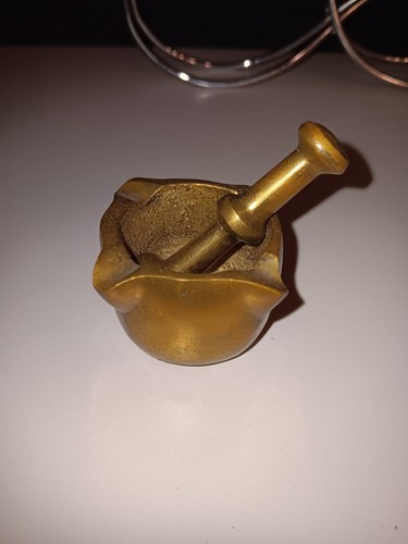 Kleiner messing mörser - kleiner,