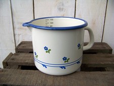 Emaille Milchtopf 1 ltr