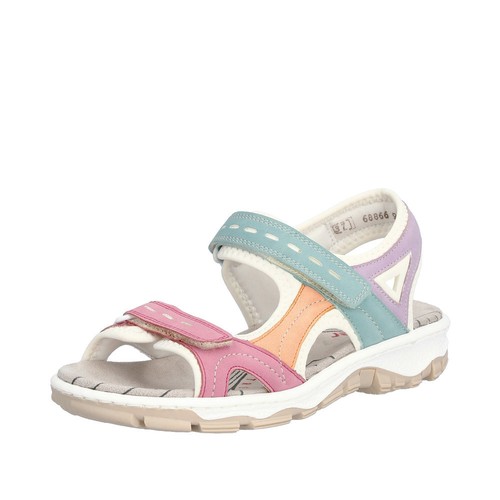 Rieker damen sandale bunt - damen,