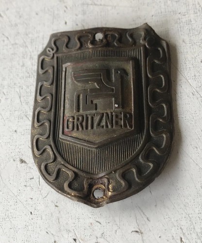 Gritzner steuerkopf schild - steuerkopf,