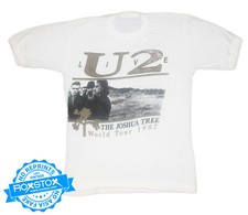 U2 Shirt 1987 für INXS R.E.M. Simple Minds Police Pearl Jam Sting Oasis Fans