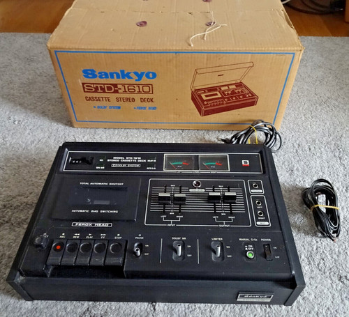 Sankyo tapedeck std 1610 - sankyo, in
