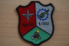 Patch, Aufnäher (Bundeswehr,Heer,UH-1D,NH-90):  Rgt 30 1./302