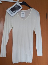Damen Langarm Unterhemd MEDIMA leicht Angora , Gr. XL Damenspencer Vintage NEU