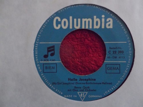 Benny quick hello josephine - hello,