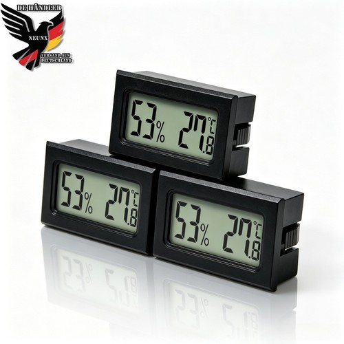 Digital thermo hygrometer - 3x, thermo-hygrometer
