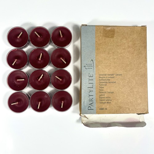 Partylite tealight candles - tealight,