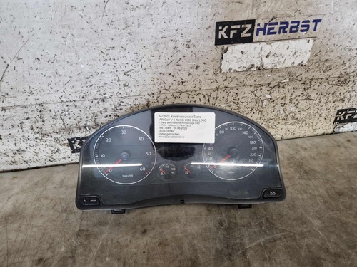Golf 5 kombiinstrument - vw,