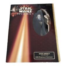 ❗️Star Wars Ep1 Portrait Queen Amidala Black Travel Gown Puppe Hasbro 61773❗️