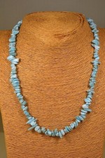 Larimar chain necklace 148ct