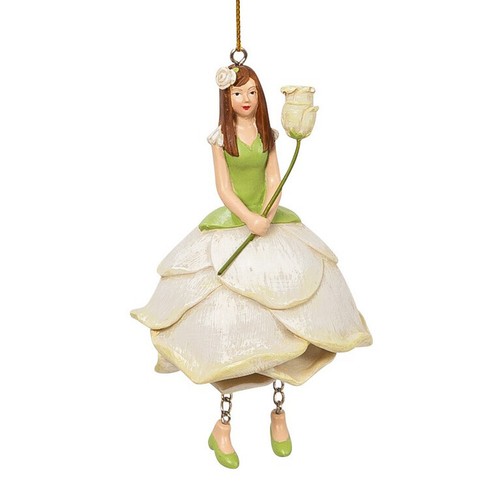 Blumenmädchen fee deko figur - blumenmädchen,