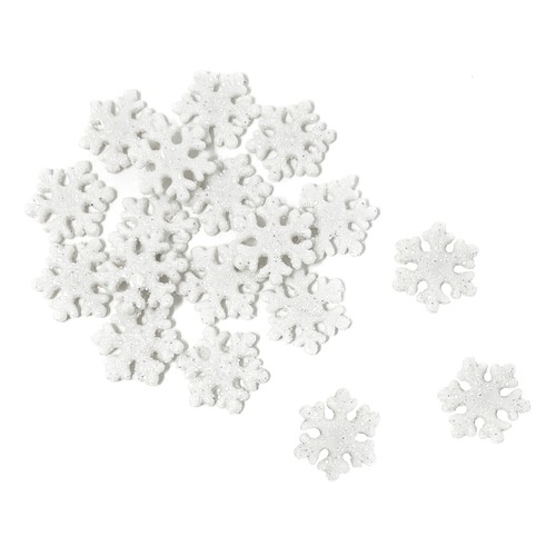 Schneekristalle als streudeko - schneekristalle,