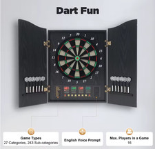 Dartscheibe elektronisch Set