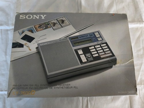 Sony icf 7600d weltempfänger - sony,