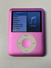 Apple iPod nano 3. Generation 3g rosa pink (8GB) A1236 sehr guter Zustand