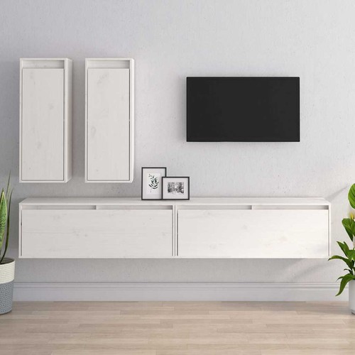 Schrank 4tlg massivholz - tv,