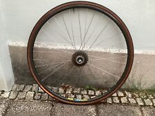 Rennrad Hinterrad Campagnolo Super Record, Mavic Open 4 CD, 28 Zoll, Clincher