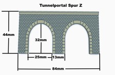 Tunnel Tunnelportal Spur Z -