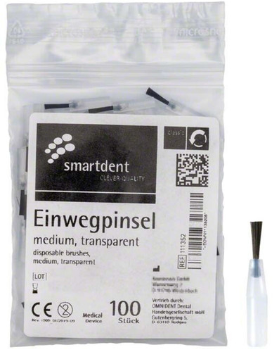 100 dental einweg - x, pinsel