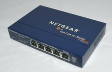 NETGEAR Prosafe 5-Port 10/100 Mbps Fast Ethernet Switch FS105