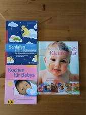 3 Bücher - Kochen für Babys & Kleinkinder, "Schlafen statt schreien"