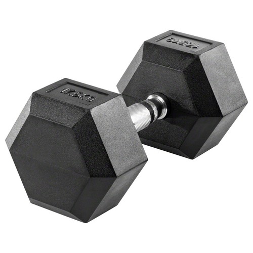 Hex kompakthantel aus - hex, gummi,