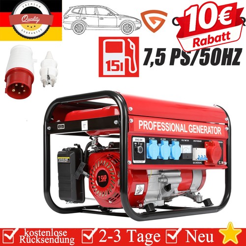6500w 5ps notstromaggregat - 7,5ps,