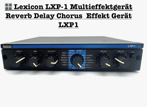 Lexicon lxp 1 - 🎛, lxp-1