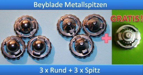 Spitzen metall 3x - spitzen,